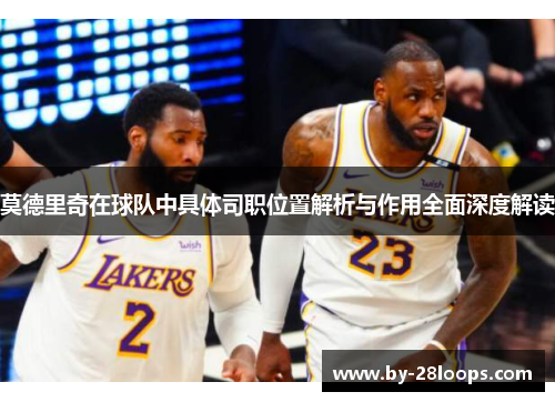 莫德里奇在球队中具体司职位置解析与作用全面深度解读