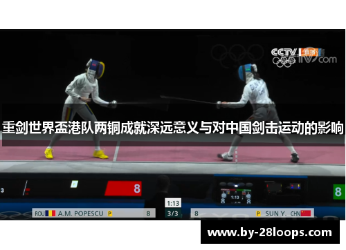 重剑世界盃港队两铜成就深远意义与对中国剑击运动的影响